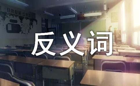 興奮的反義詞