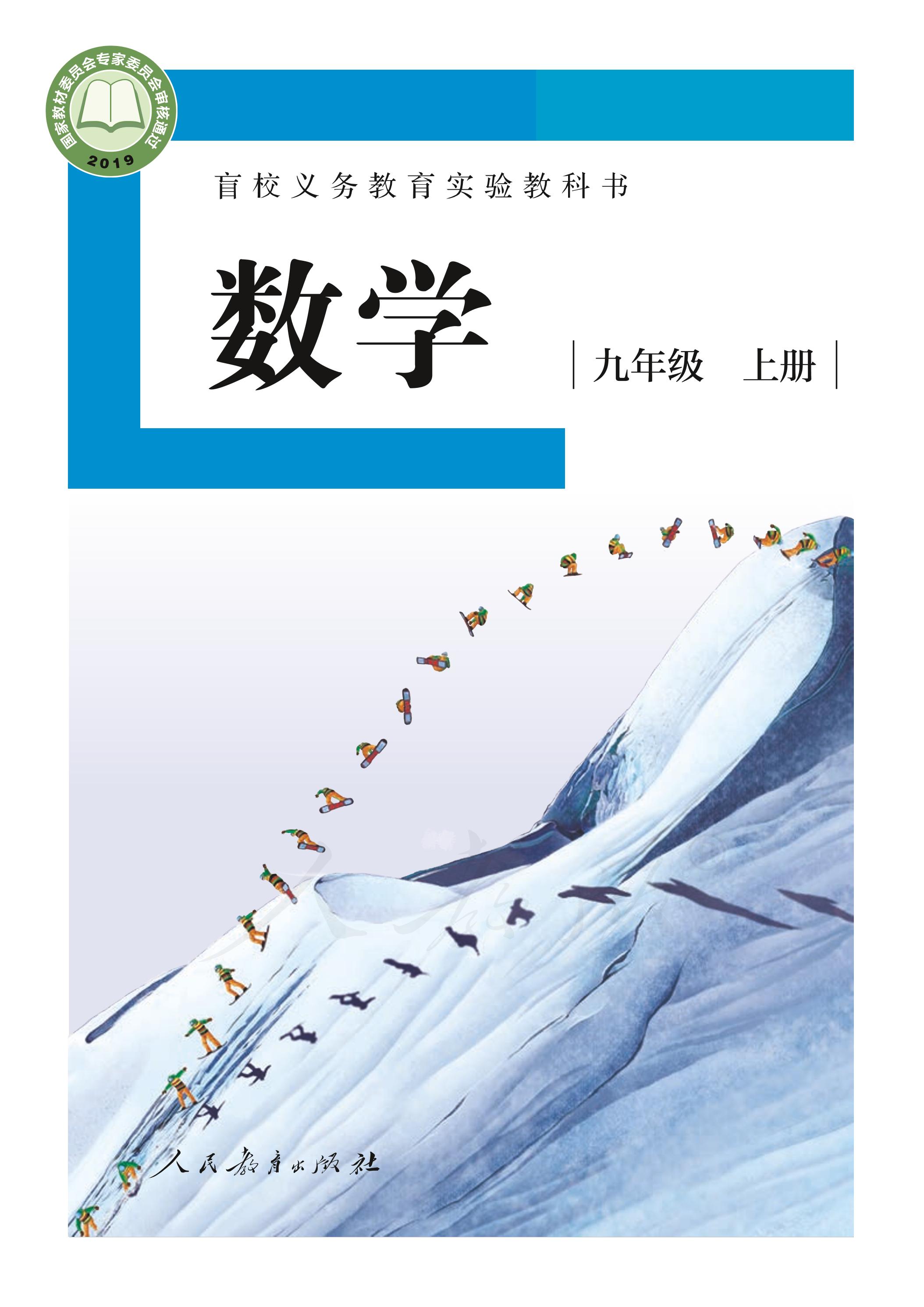 盲校義務教育實驗教科書數學九年級上冊電子課本（供低視力生使用）PDF高清下載
